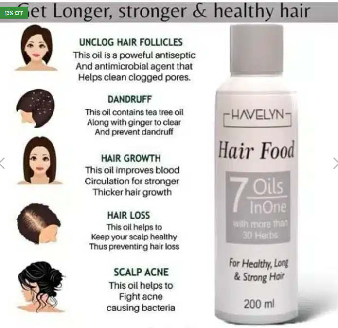 Original Havelyn Hair Food Oil of Pakistan