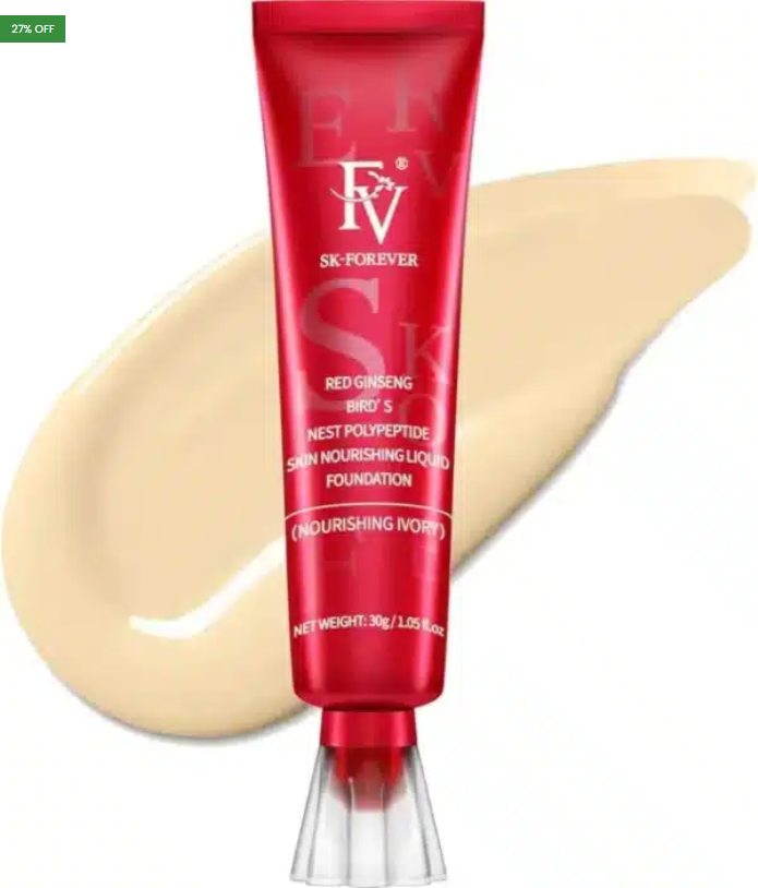 Original Fv Foundation, Oil Absorb Ivory Liquid Foundation 30g