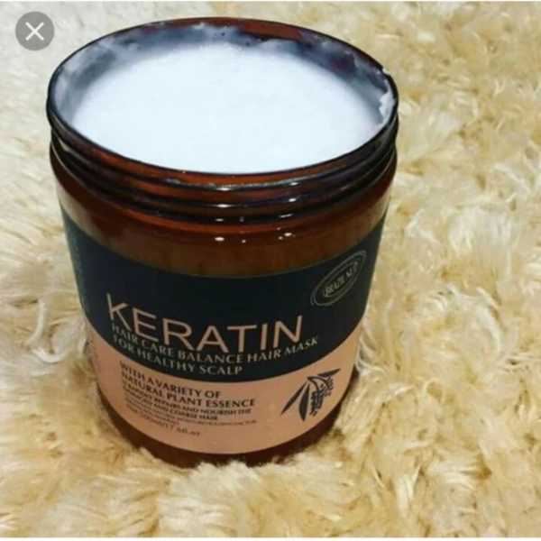 KERATIN HAIR MASK BRAZIL NUT NATURAL PLANT