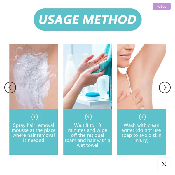 Ecrin Hair Removal Spray Men And Women